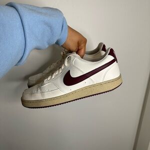 Nike Court Vision Low Next Nature Sail Dark Beetroot